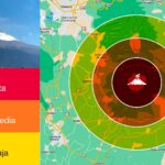 Incrementa la actividad del volcan popocatepetl, ahora se encuentra en la Alerta Amarillo Fase 2.